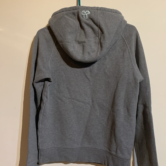TNA grey hoodie with baby blue logo size Medium - Picture 5 of 5